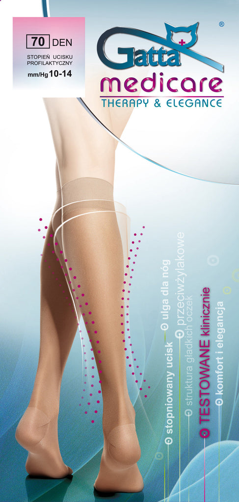 Medicare - podkolanówka uciskowa 70 den