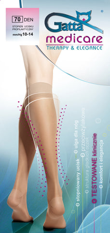 Medicare - podkolanówka uciskowa 70 den